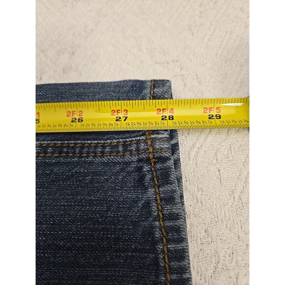 UPROAR JEANS Juniors Sz 16 = 26/28 Embroidered Pockets READ - Picture 12 of 12